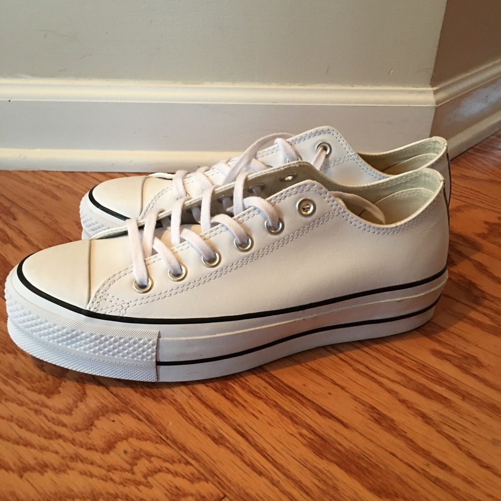 Converse All Star leather sneakers